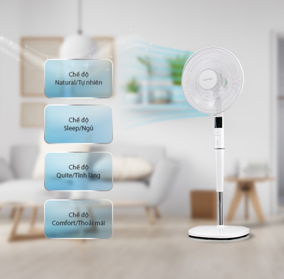 Quạt đứng Toshiba DC inverter F-LSD30(W)VN