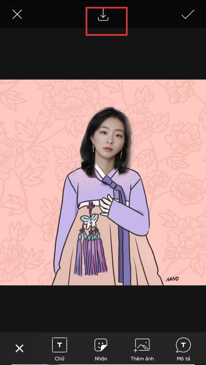 Hướng dẫn cách ghép ảnh chibi Picsart đang hot cực kỳ đơn giản