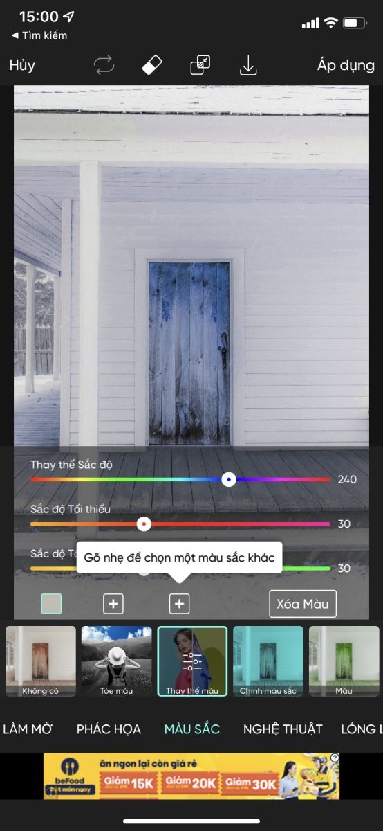 Mách bạn các bước đơn giản chỉnh màu ở Picsart siêu nhanh chóng