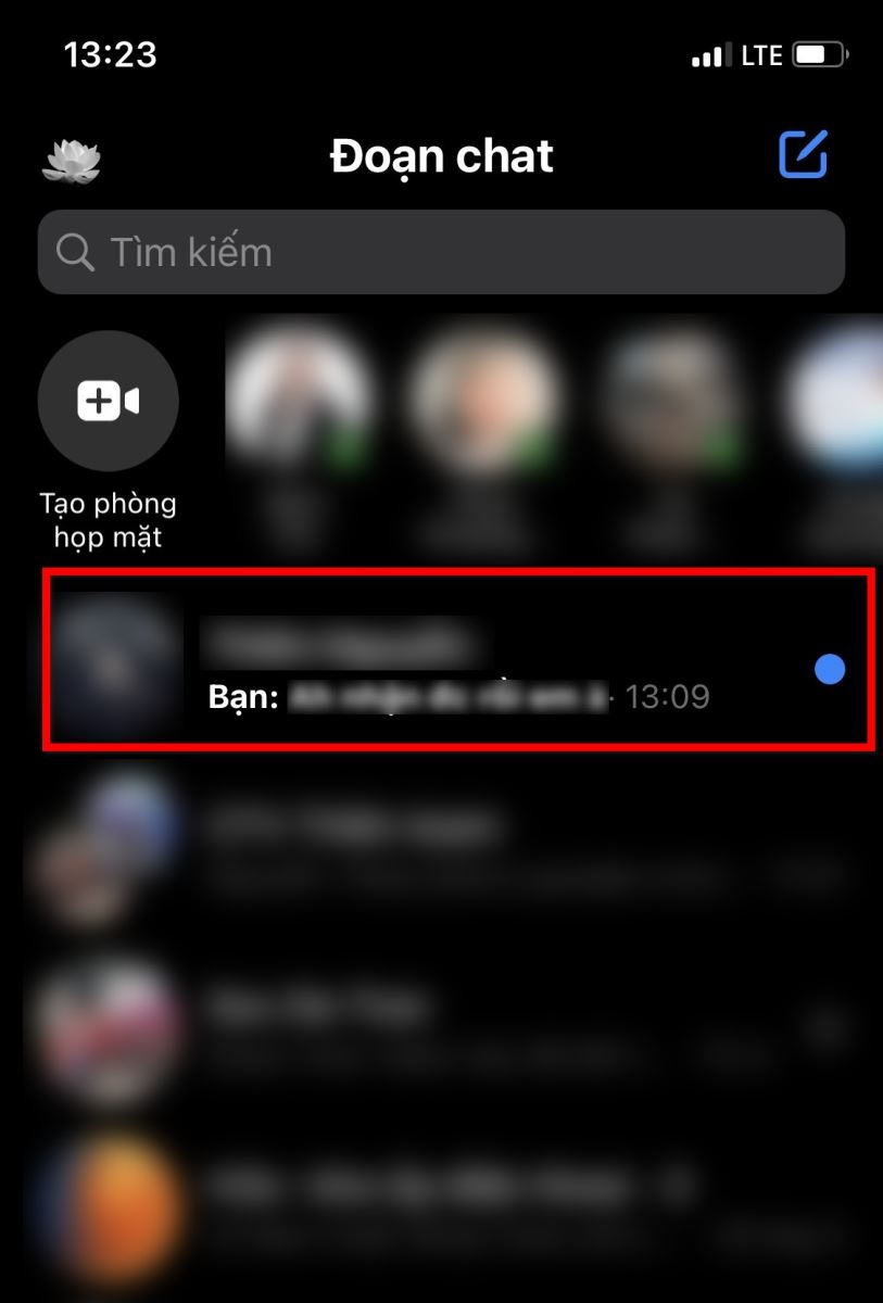 Cách đánh dấu chưa đọc tin nhắn trên Messenger (3)
