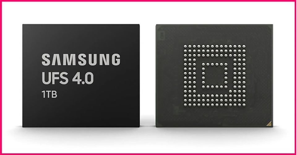 Samsung trình làng chip nhớ UFS 4.0 với hiệu suất gấp đôi so với UFS 3.1