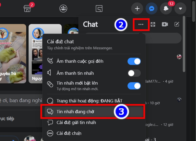 Cách nhận tin nhắn từ người lạ trên Facebook (5)