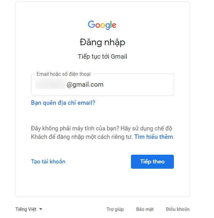 Hướng dẫn chi tiết đăng nhập Gmail trên điện thoại và máy tính (7)