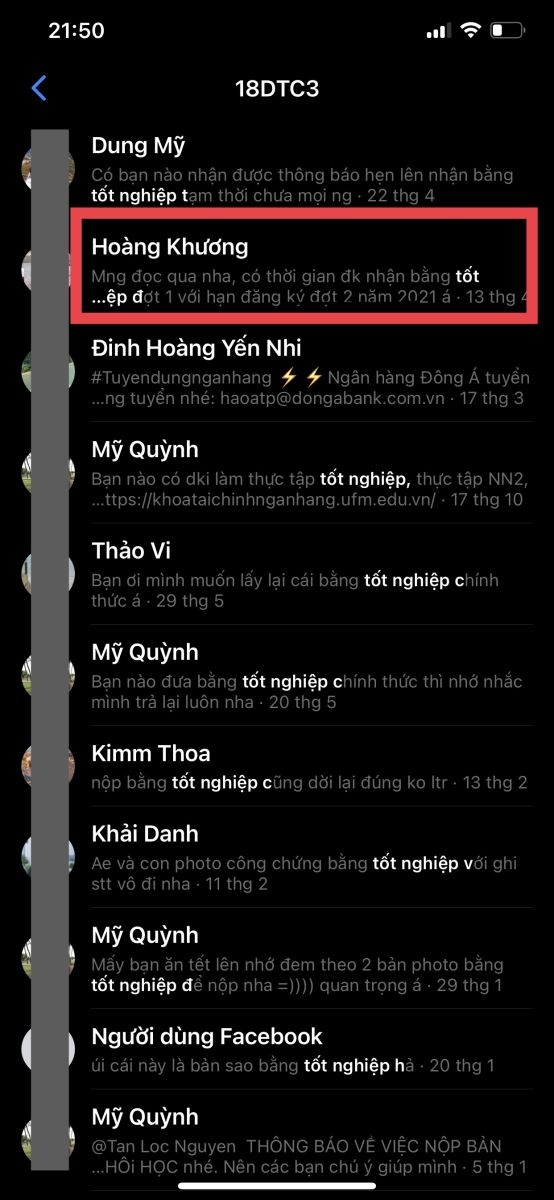 Cách tìm lại tin nhắn cũ trên Messenger 2