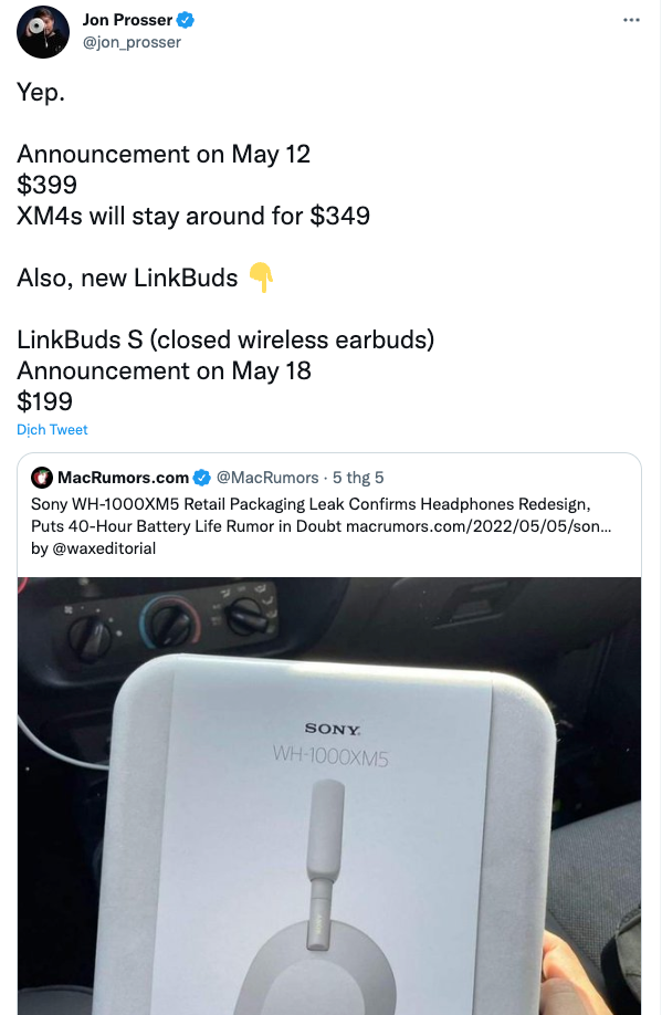 Sony LinkBuds S