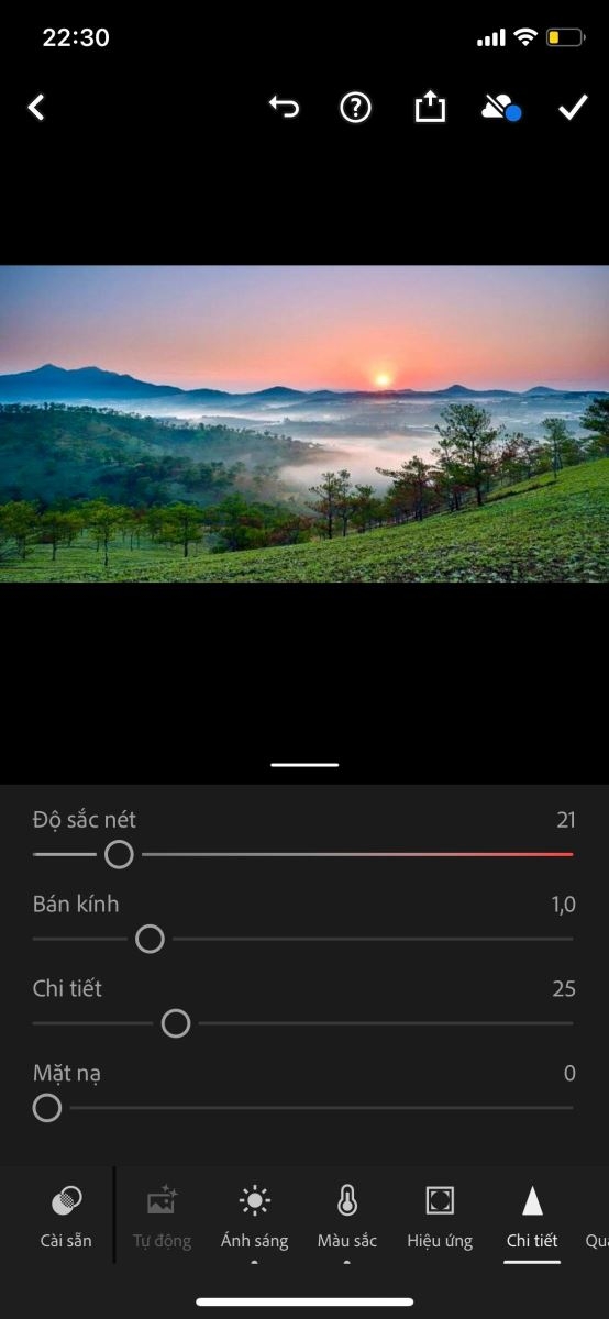 Hướng dẫn chỉnh ảnh bằng Lightroom trên iPhone chi tiết nhất