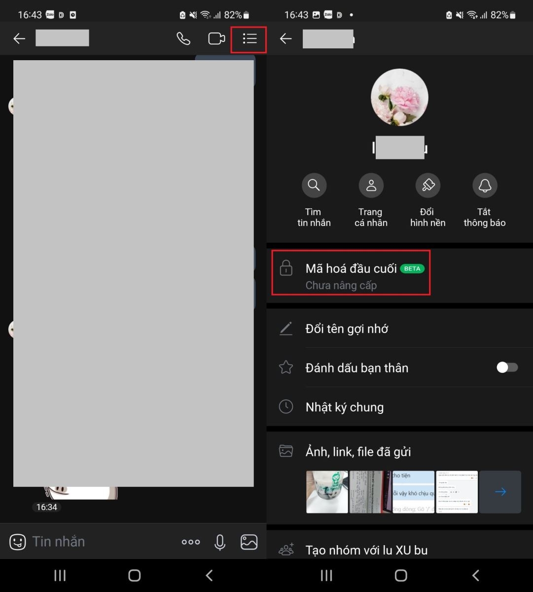 Cách mã hóa tin nhắn trên Zalo 1