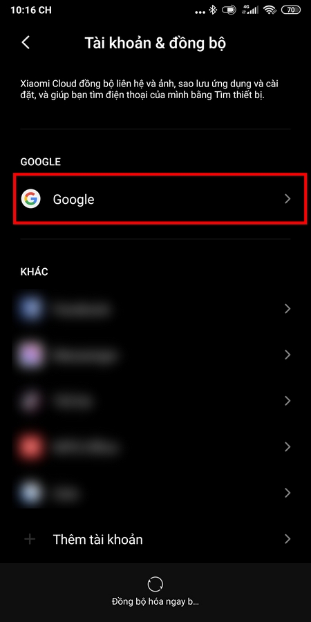 Hướng dẫn chi tiết đồng bộ danh bạ lên Gmail (2)