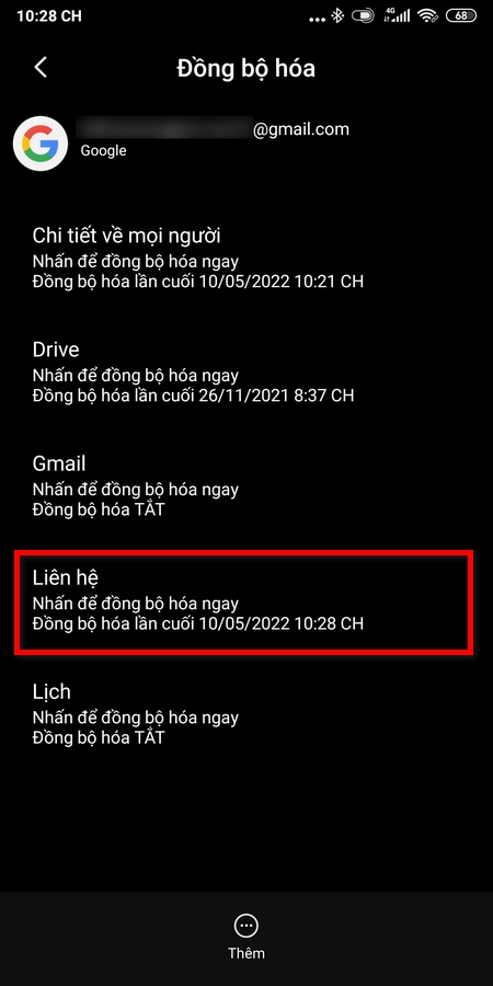 Hướng dẫn chi tiết đồng bộ danh bạ lên Gmail (5)