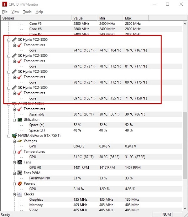 Nhiệt độ RAM máy tính (ảnh 6)