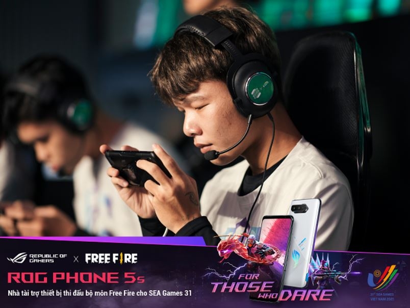 Tại sao Free Fire chọn ROG Phone 5s 5G là thiết bị thi đấu tại SEA Games 31? 2