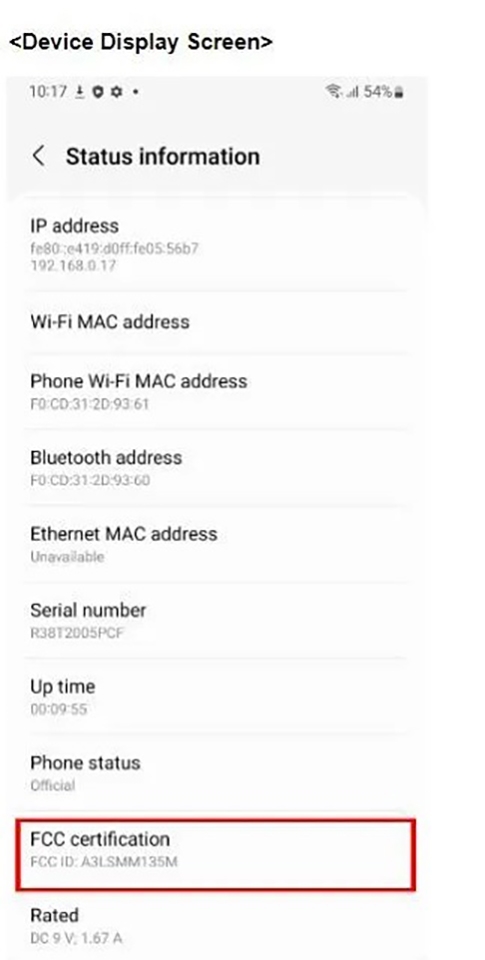 Galaxy M13 5G đạt chứng nhận FCC Galaxy M13 5G đạt chứng nhận FCC