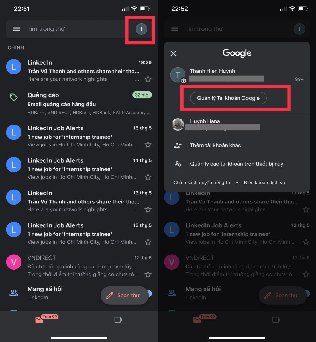 Cách thay đổi ngày tháng năm sinh trên Gmail 1