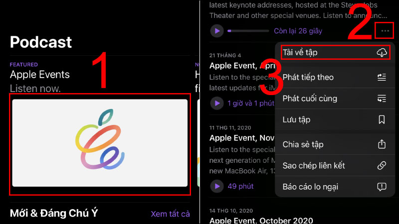 Tải xuống Podcast