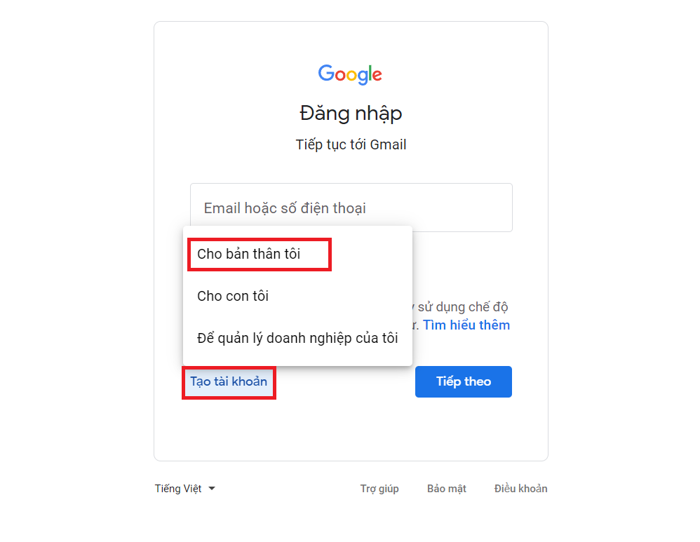 Hướng dẫn cách tạo nhiều tài khoản Gmail để sử dụng khi cần thiết (3)