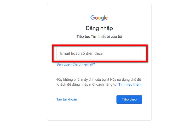 Mẹo tìm điện thoại bị thất lạc chỉ cần tài khoản Gmail (1)