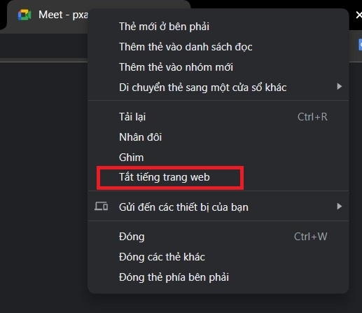 Cách chia sẻ âm thanh trên Google Meet 7