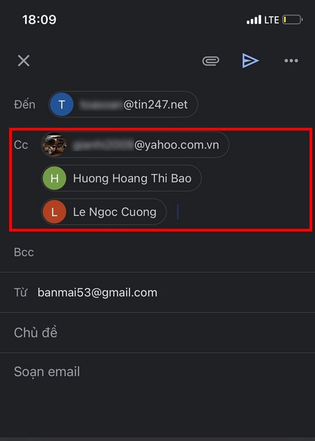 Cc và Bcc trong Gmail là gì và cách sử dụng? (9)
