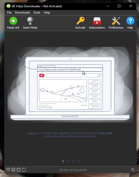 Tải video YouTube 4K bằng phần mềm