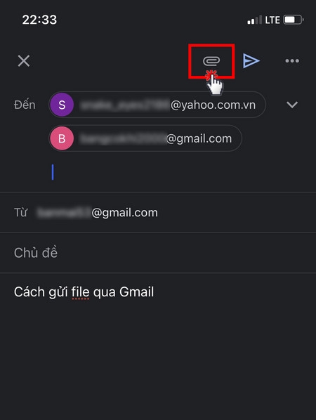 Cách gửi file qua Gmail và hủy gửi thư Gmail khi cần (4)