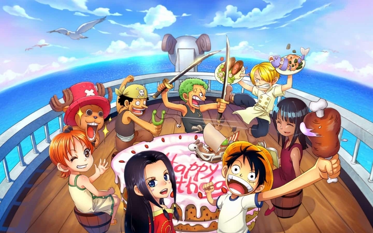 Hình nền máy tính 4K anime One Piece 3