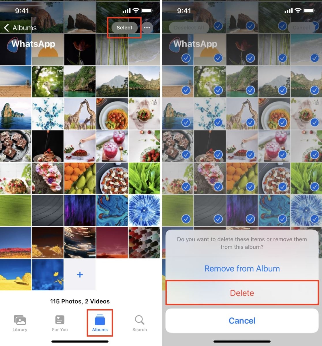 Mẹo xóa tất cả ảnh và video WhatsApp khỏi iPhone (1)