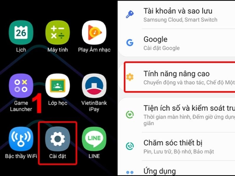 Cách nhân bản ứng dụng trên Samsung