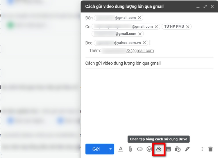 Hướng dẫn cách gửi video qua Gmail cực dễ (2)