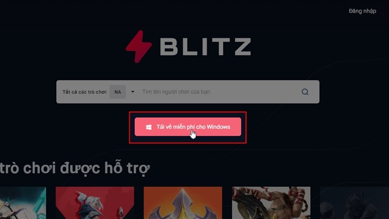 Hướng dẫn cách tải Blitz và cách cài đặt
