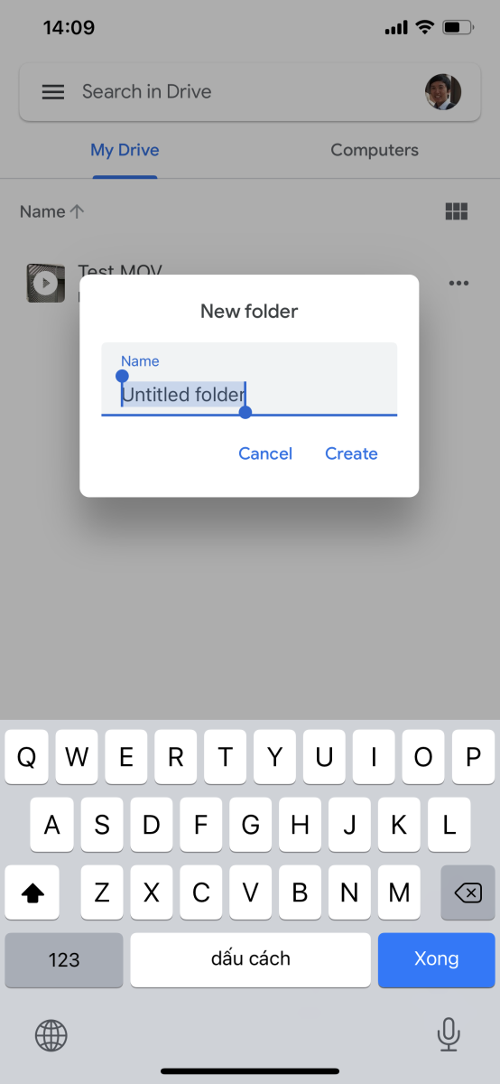 Cách tải file lên Google Drive trên điện thoại