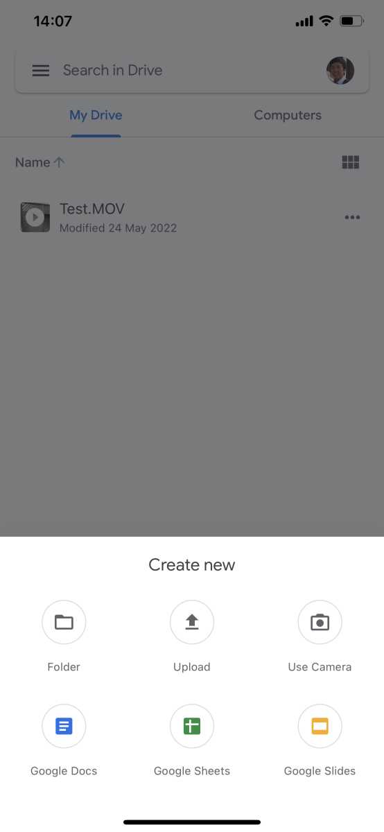 Cách tải file lên Google Drive trên điện thoại