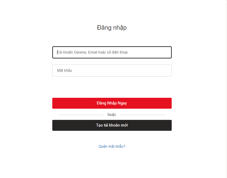 Hướng dẫn bạn cách thay đổi Gmail cho Garena 2