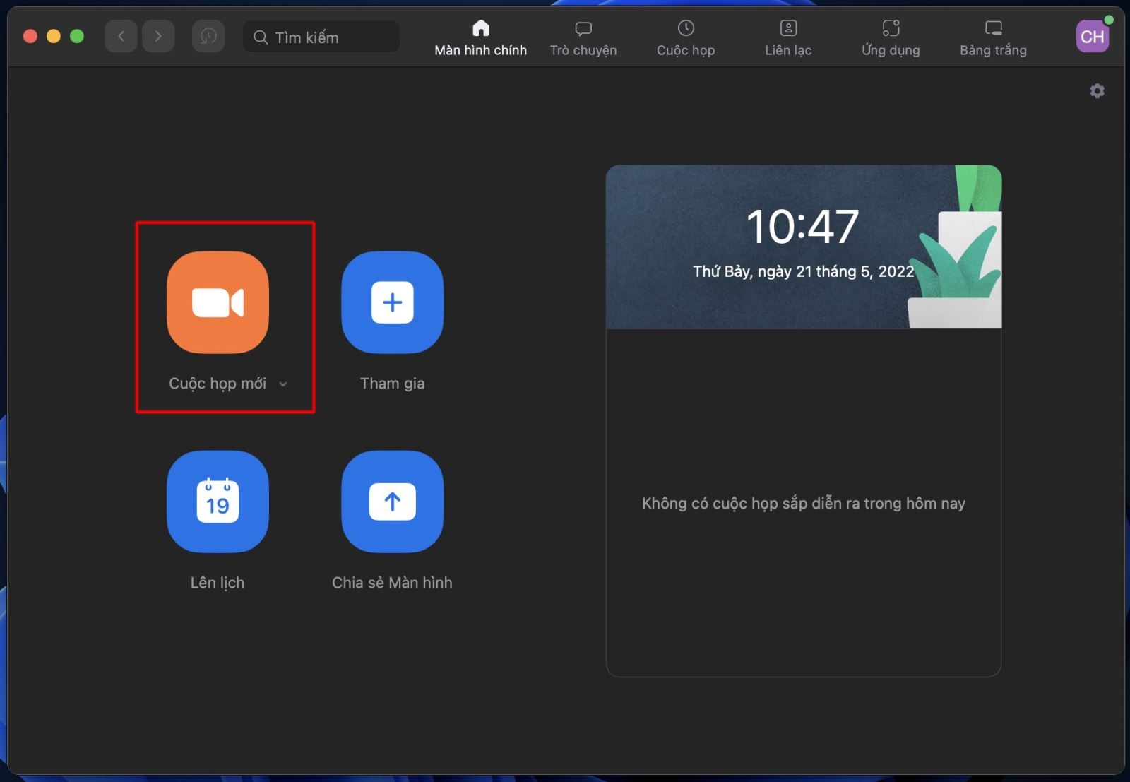 cách tạo phòng zoom 4