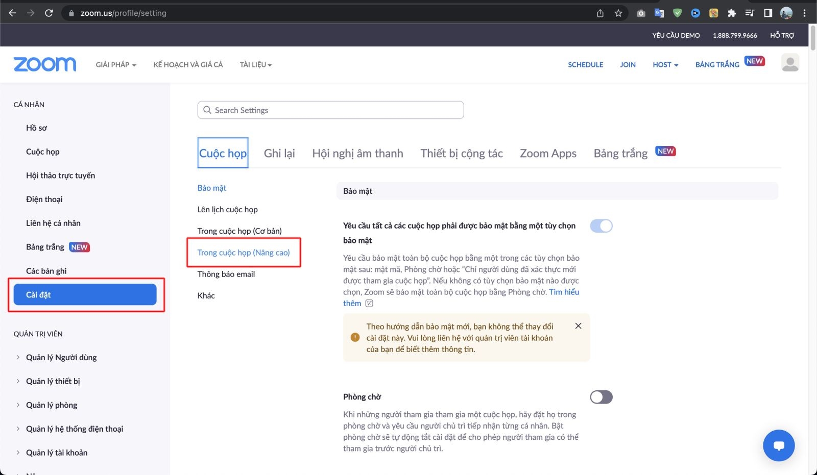 cách tạo phòng zoom 9