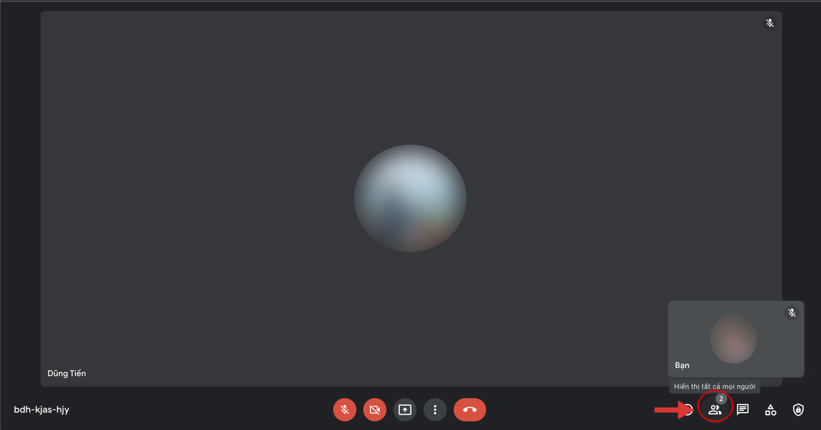 Cách kick người khác ra khỏi Google Meet 2 Cách kick người khác ra khỏi Google Meet 2