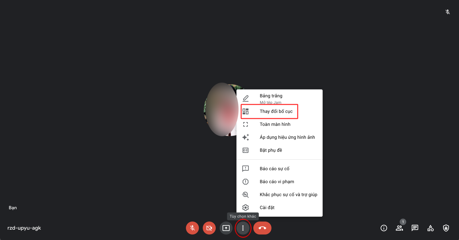 cách xem nhiều người trên google meet 2
