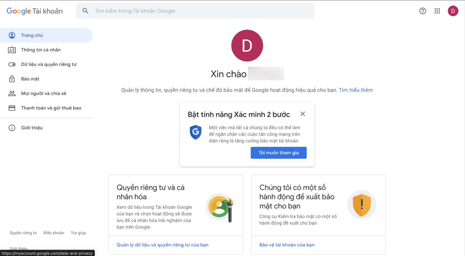 cách tạo tài khoản google meet 4