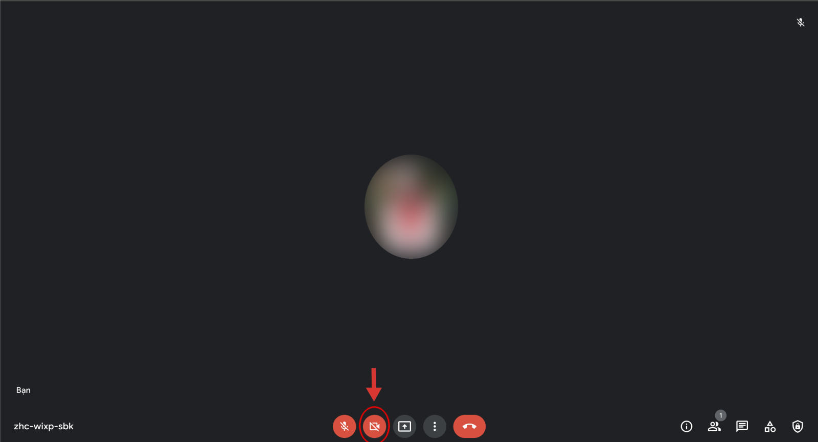 google meet không mở được camera 2