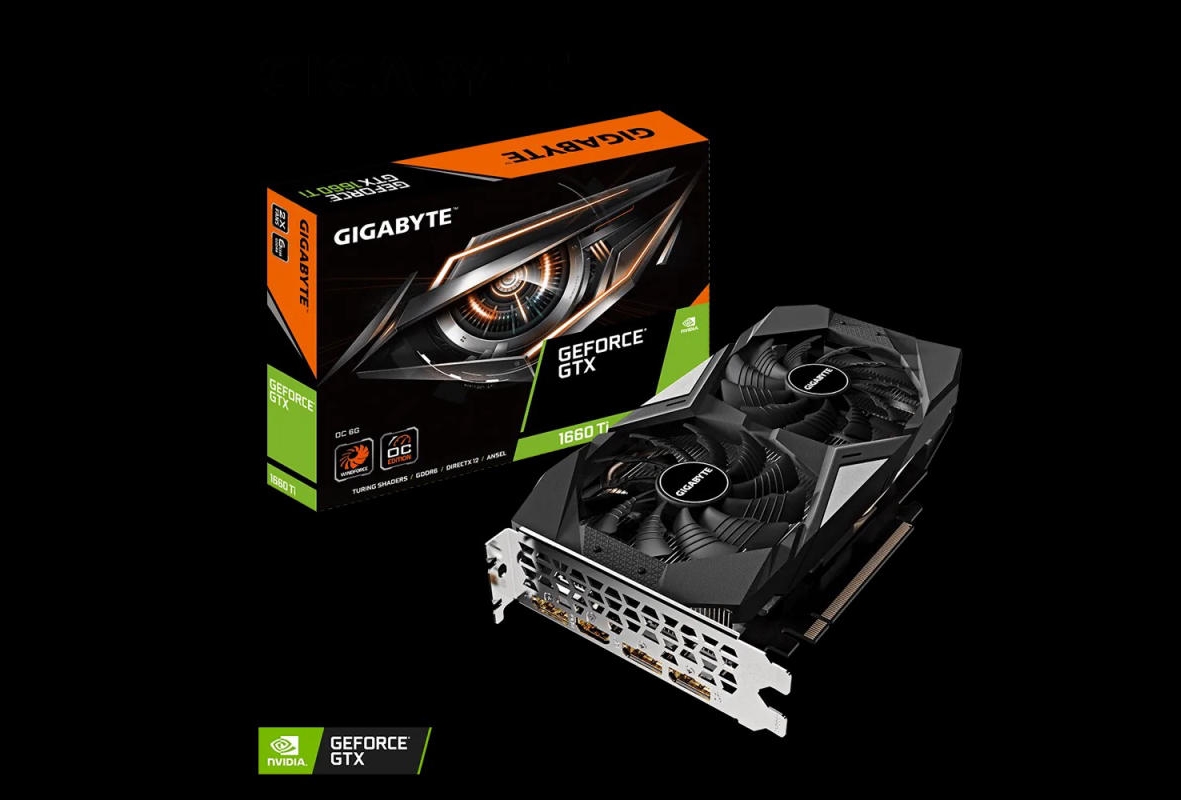 Card màn hình dành cho thiết kế đồ họa - Gigabyte GeForce GTX 1660 Ti