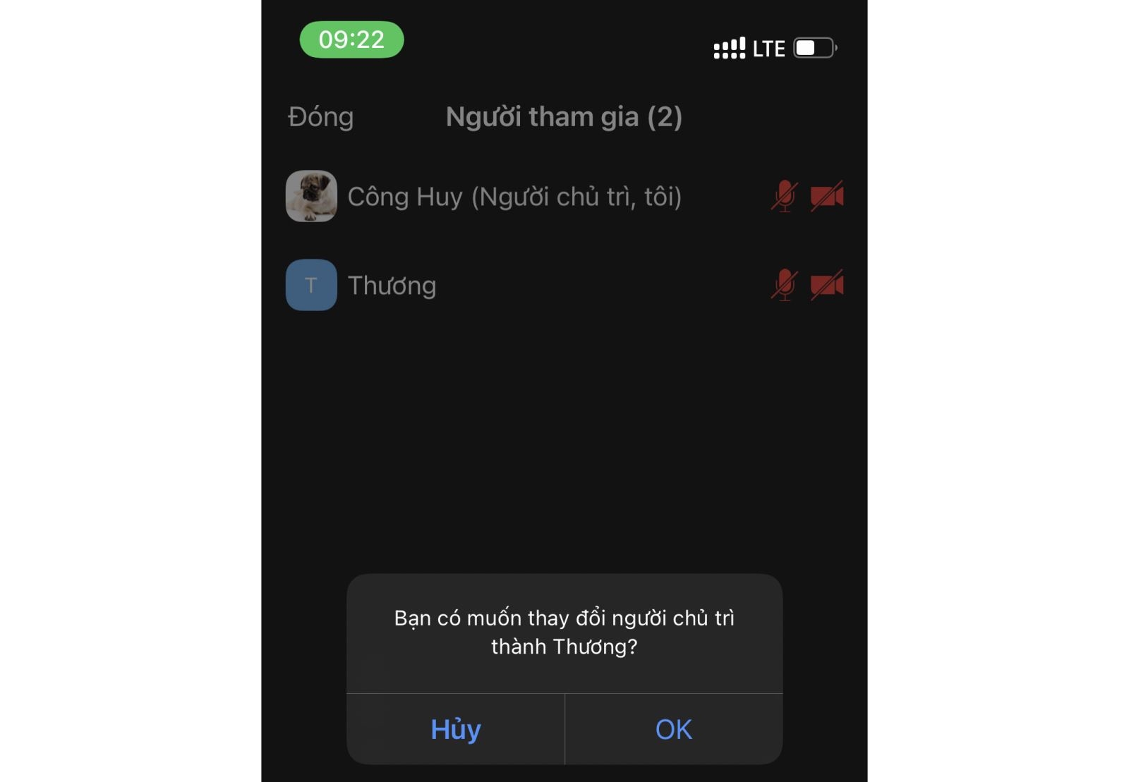 Cách chuyển host cho Zoom 3
