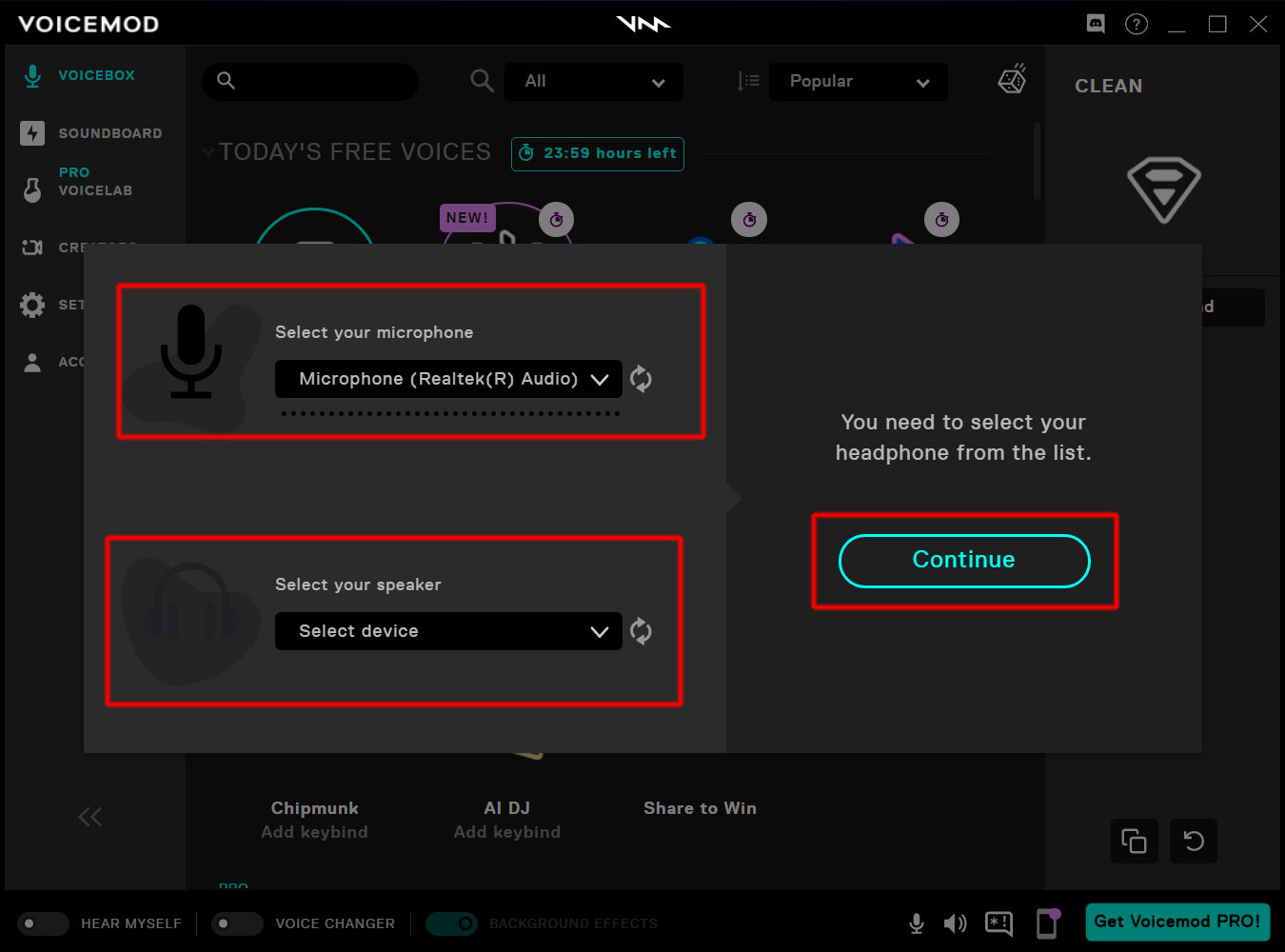 cách đổi giọng trên Google Meet 8a