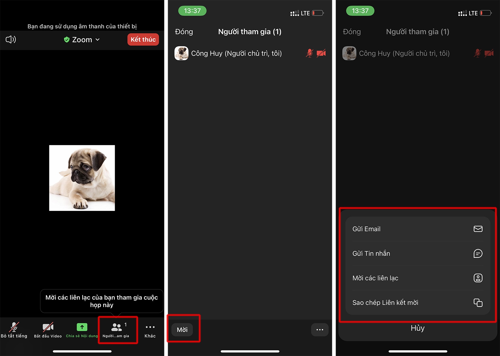 Cách lấy đường link trên Zoom 5 Cách lấy đường link trên Zoom 5