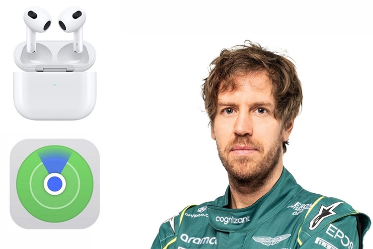 Ứng dụng Find My đã giúp một tay đua F1 tìm lại được AirPods bị đánh cắp