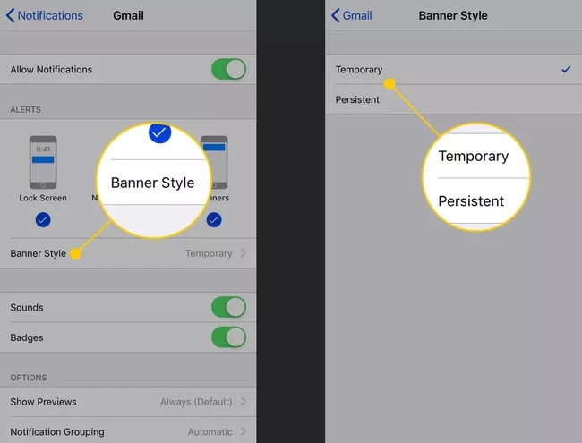 Hai cách nhận thông báo Gmail trên iPhone (5)