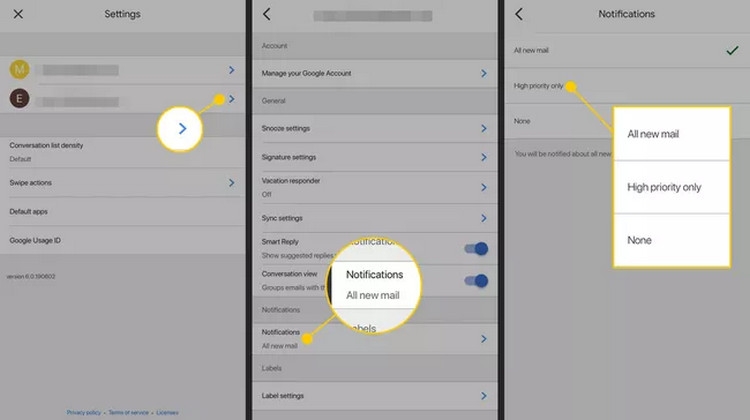 Hai cách nhận thông báo Gmail trên iPhone (7)