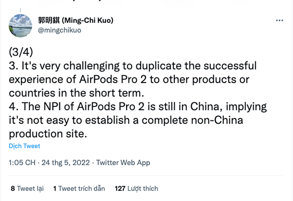 Thông tin AirPods Pro 2 (ảnh 4)