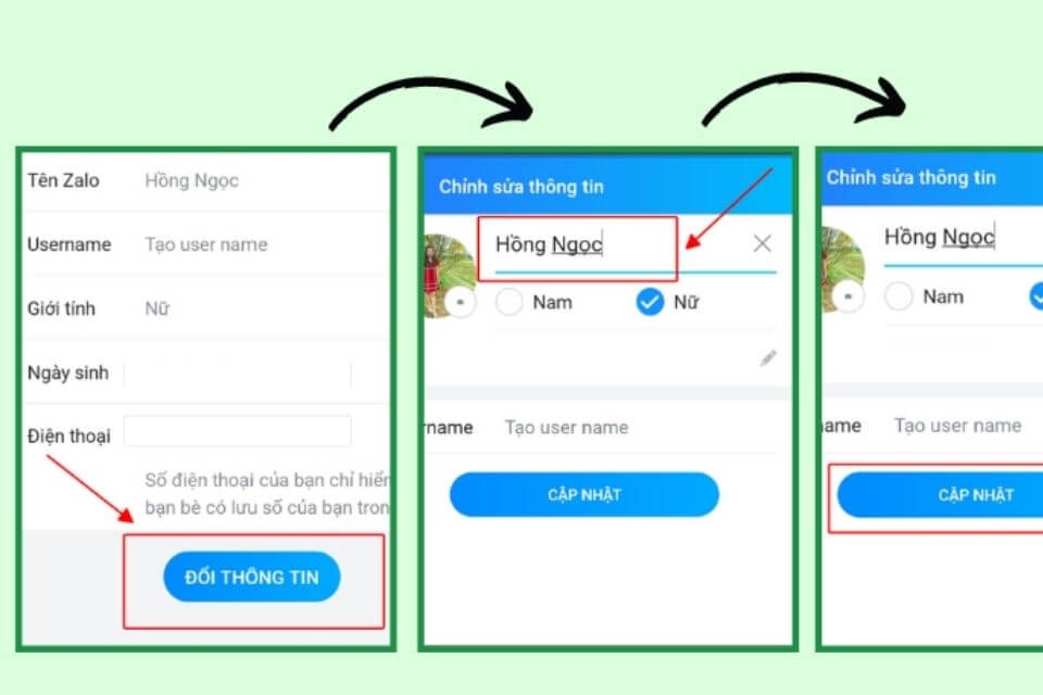 Cách đổi tên Zalo trên điện thoại, máy tính