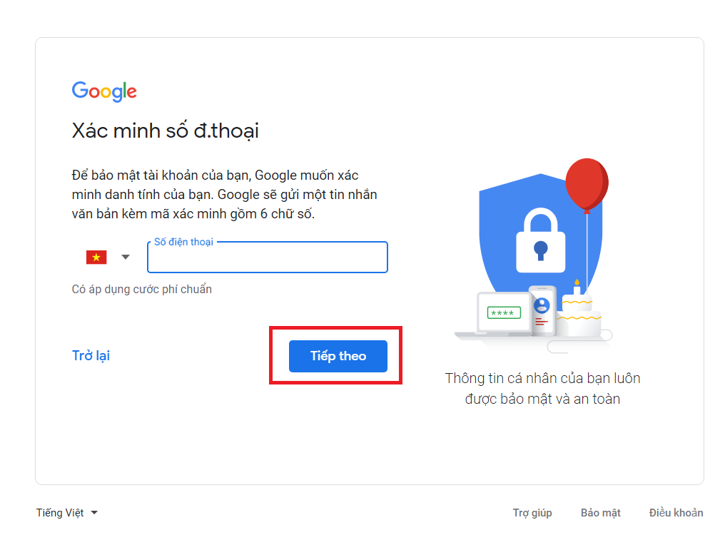 1 số điện thoại tạo được bao nhiêu Gmail? 3