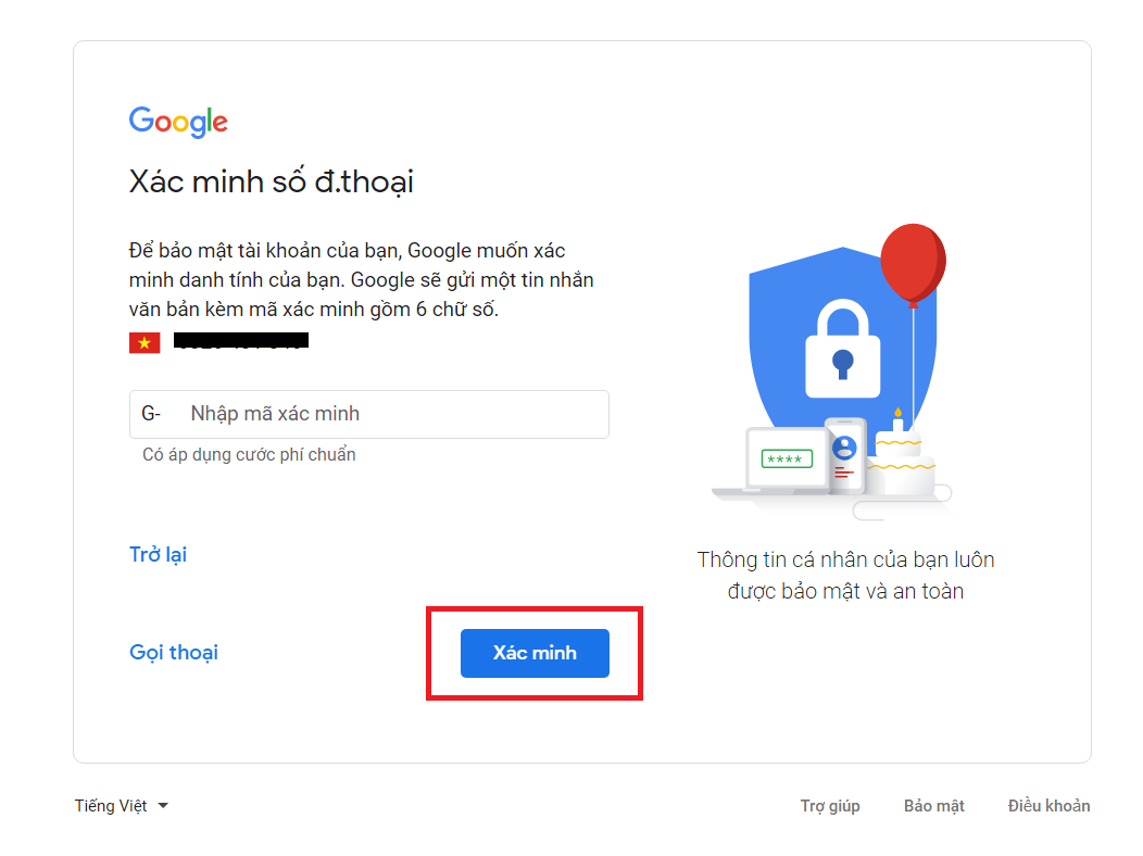 1 số điện thoại tạo được bao nhiêu Gmail? 4
