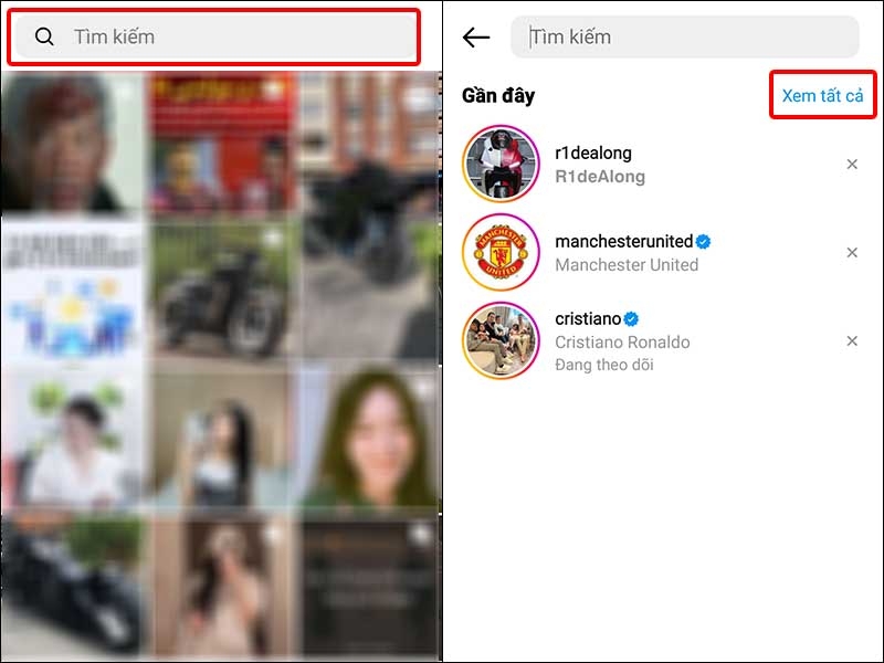 Cách xóa lịch sử tìm kiếm Instagram (Ảnh 2)